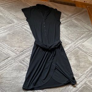 Black BCBG dress small office style